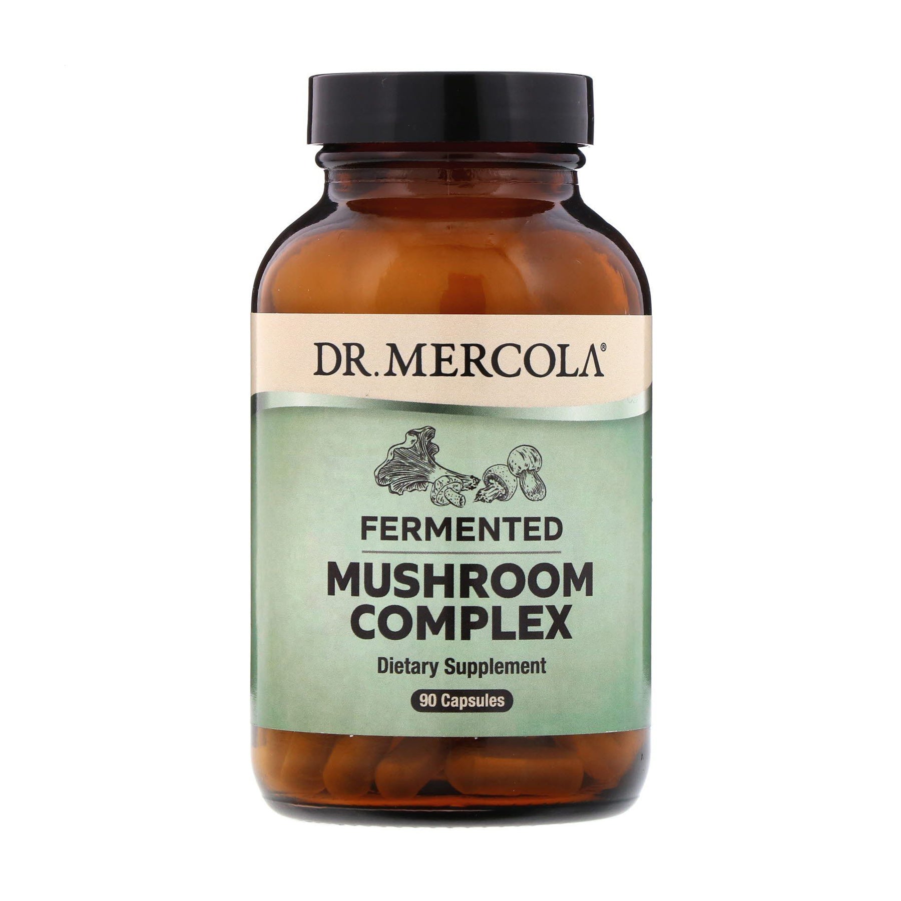 Комплекс ферментованих грибів Dr. Mercola Fermented Mushroom Complex, 90 капсул